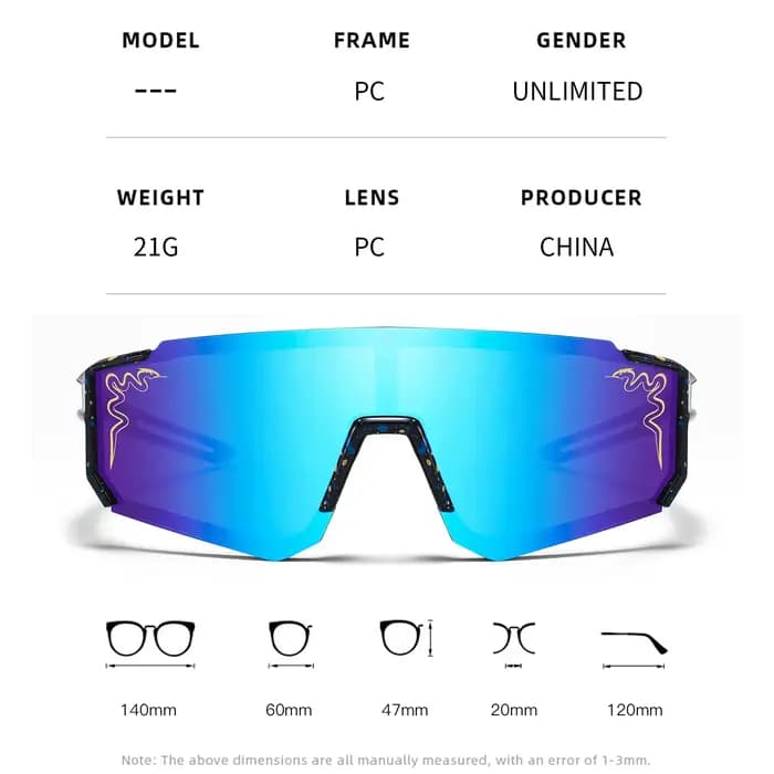Lunettes de soleil de baseball pour jeunes garçons et filles de 5 à 16 ans