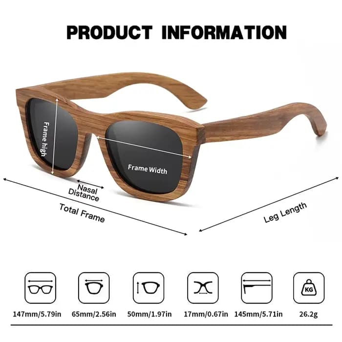 JUNCTURE mode bambou bois Vintage carré lunettes de soleil hommes femmes marque de luxe concepteur