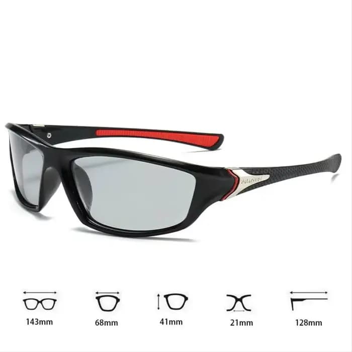 Lunettes de soleil photochromiques polarisées vintage pour hommes et femmes
