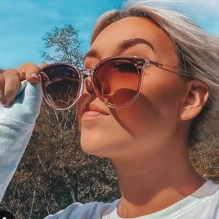 Lunettes de soleil polarisées rondes pour femmes
