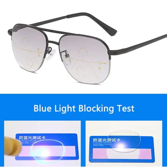 Lunettes de lecture progressives multifocales pour hommes et femmes