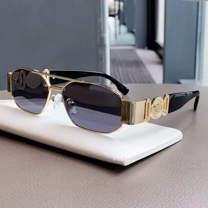 Lunettes de soleil de luxe de marque de créateur pour femmes et hommes
