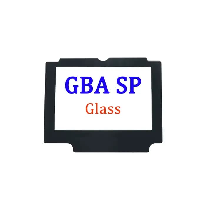 Lentille de protection d'écran en verre plastique, pour GB/GBA/GBC/Campaign/GBA SP/GBL
