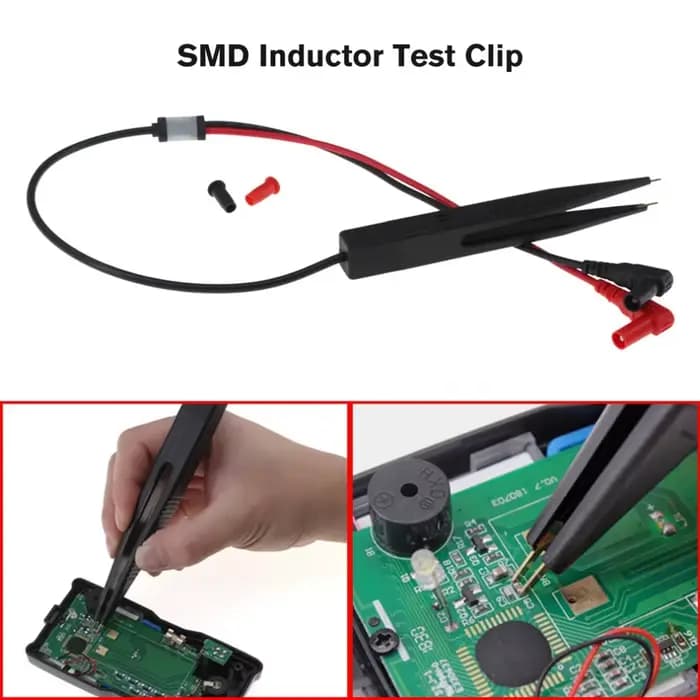 Pince de test multi-usages SMD SMT, pince de test, sonde de plomb, multimètre numérique, pince à épiler pour IC 02/10/2018 puzzles mesure d'itance