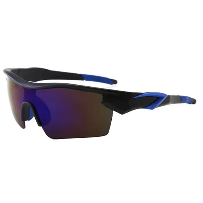 Lunettes de soleil de sport rectangulaires pour hommes