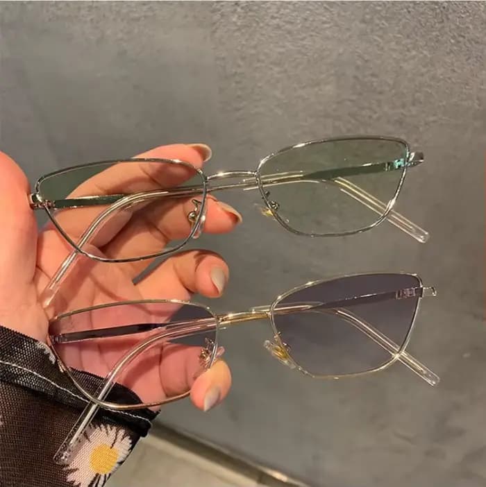 Lunettes de soleil œil de chat tendance pour femme