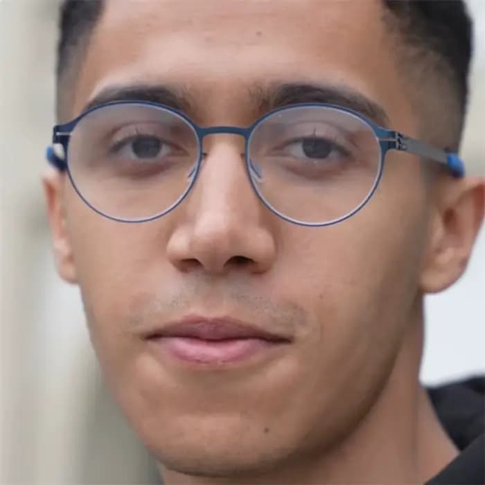 Lunettes rondes de marque allemande