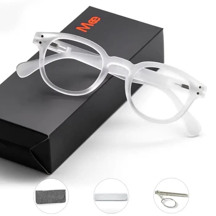 Meeshow qualité lunettes de lecture Transparent rétro Style européen hommes femmes