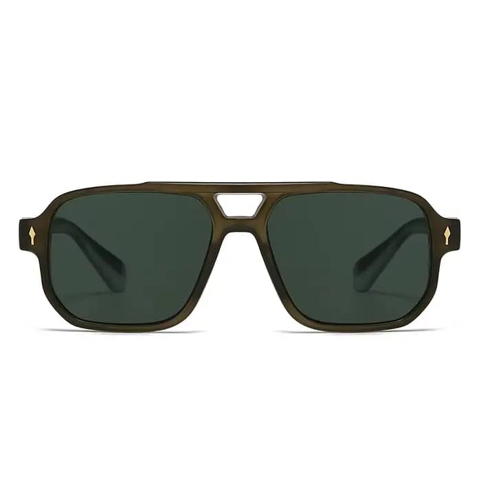 Nouvelles lunettes d'aviateur pour hommes européens et américains rétro
