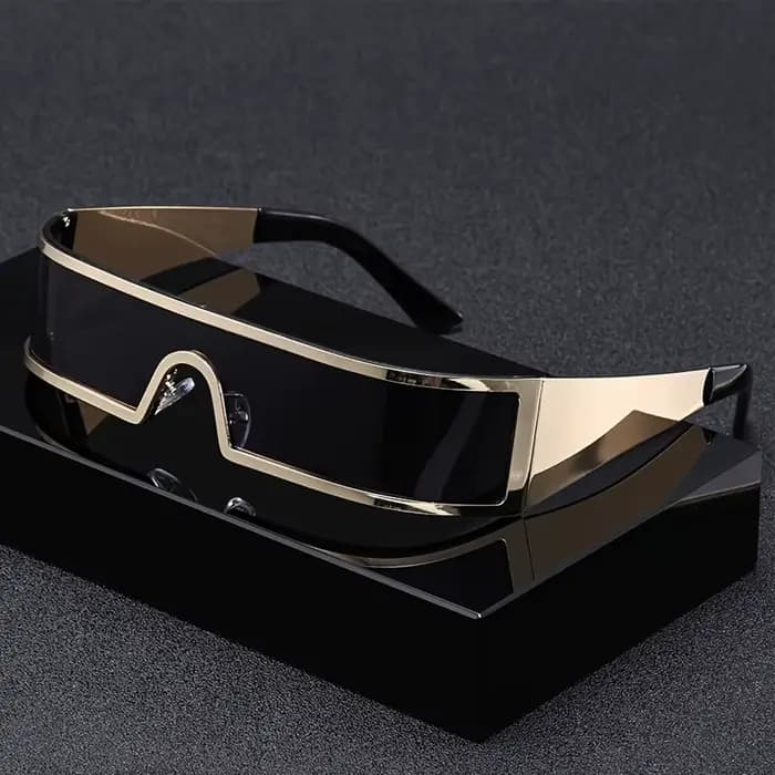 Lunettes pour hommes de style Cyberpunk haut de gamme
