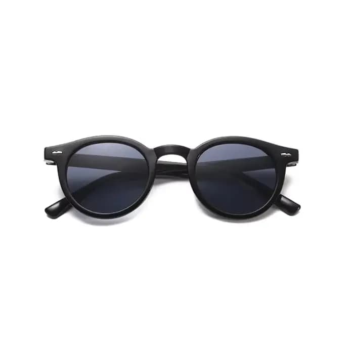 Nouvelles lunettes de soleil rondes pour hommes et femmes