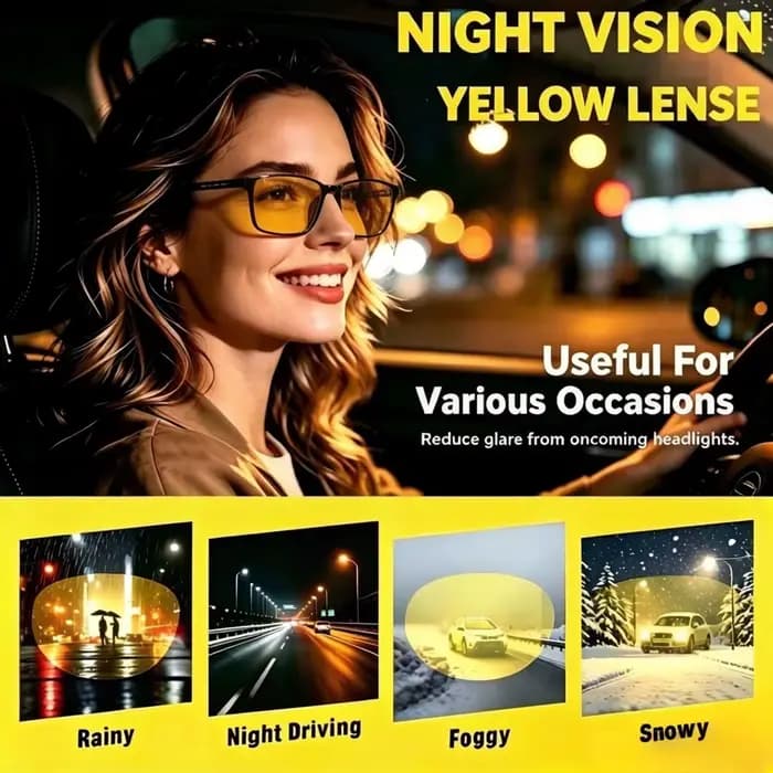 1 paire de lunettes anti-lumière bleue 99% orange pour le sommeil - Anti-fatigue - Adaptées aux écrans | Jeu