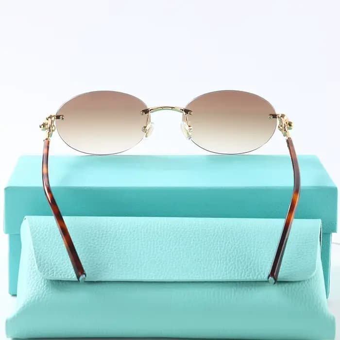 Lunettes de soleil ovales petites pour femmes