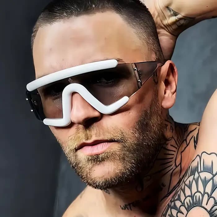 ROXI | Y2K – lunettes de soleil de cyclisme à grande monture