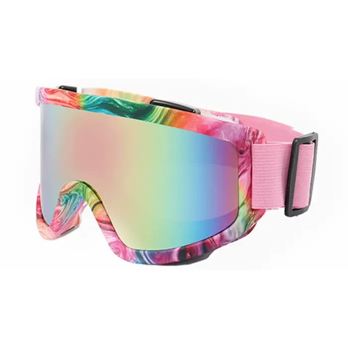 Lunettes de Ski coupe-vent Anti-Collision lentille Anti-éblouissement Sport de plein air neige Snowboard