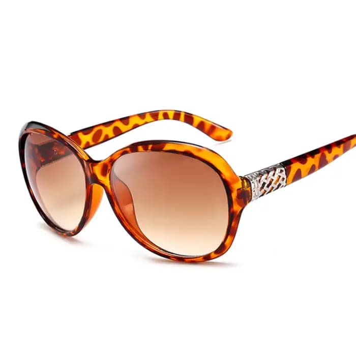 Vintage lunettes De soleil rondes femme rétro marque concepteur classique