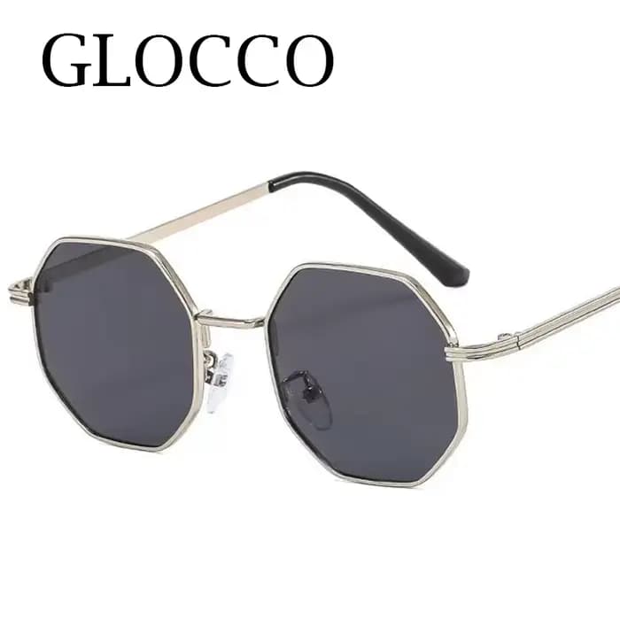 Lunettes de soleil octogonales pour femmes