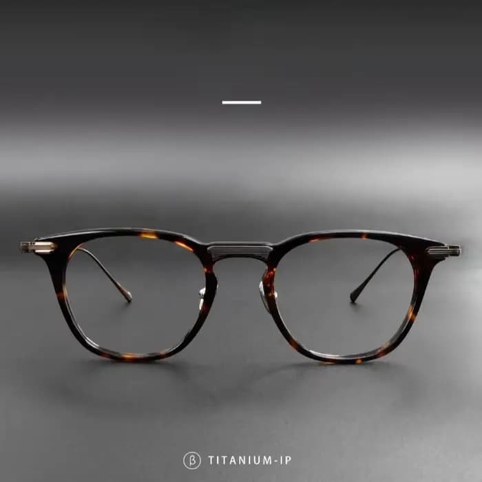 2026 nouvelle marque Designer 15/02 écaille de tortue acétate lunettes montures titane rétro pour hommes Prescription Suqare femmes lumière bleue