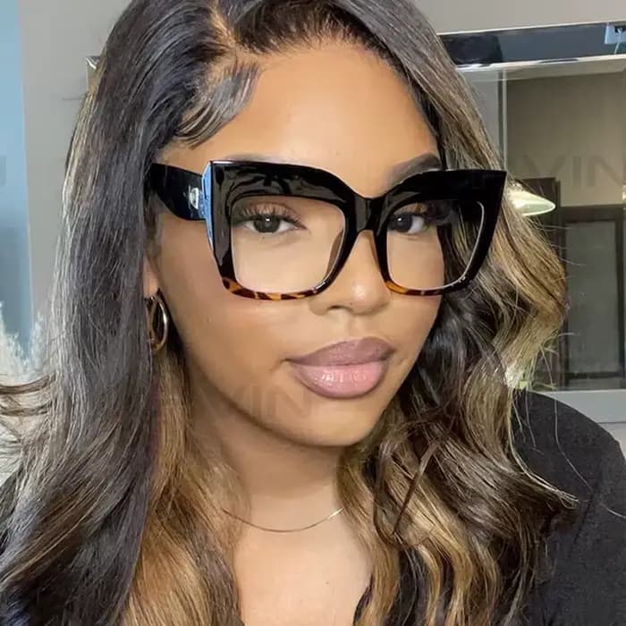 Lunettes de vue transparentes pour hommes et femmes