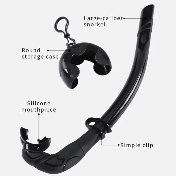 Masque de plongée libre professionnel à faible volume avec lentille M, verre trempé et support de caméra
