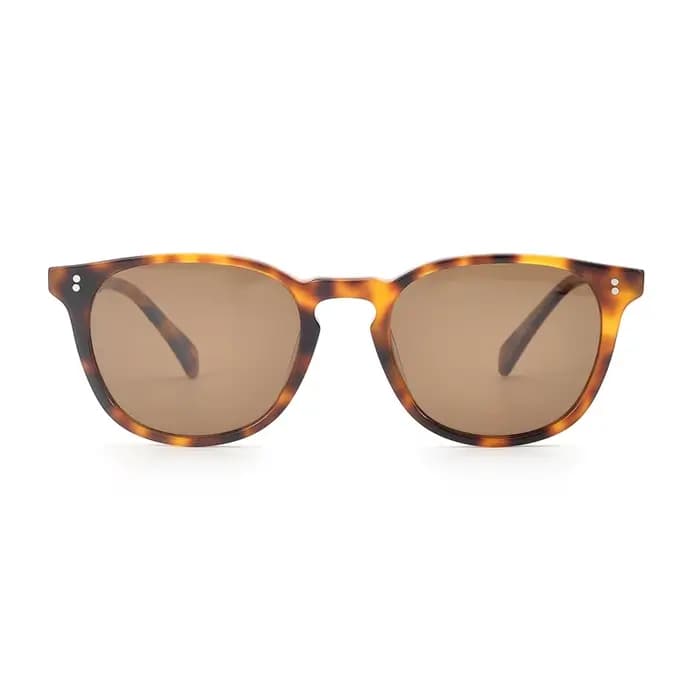 Lunettes de soleil ovales en acétate OV5298