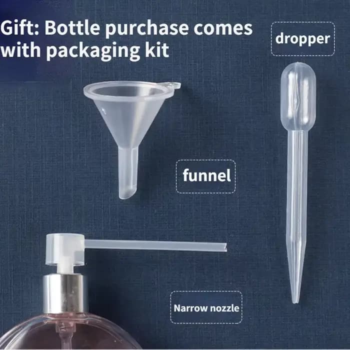 5 pièces 30ml bouteille de parfum Spray verre haut de gamme Portable voyage haut de gamme bouteille de parfum conteneurs vides