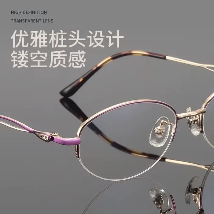 Reven Jate 1118 lunettes pour femme demi-monture optique Prescription monture