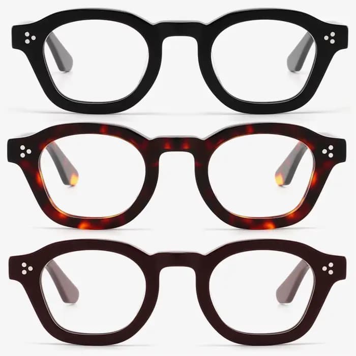 Nouvelles lunettes de vue de marque haut de gamme en acétate