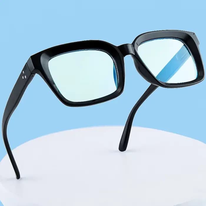 Lunettes de Lecture Carrées à Grande Monture pour Femme