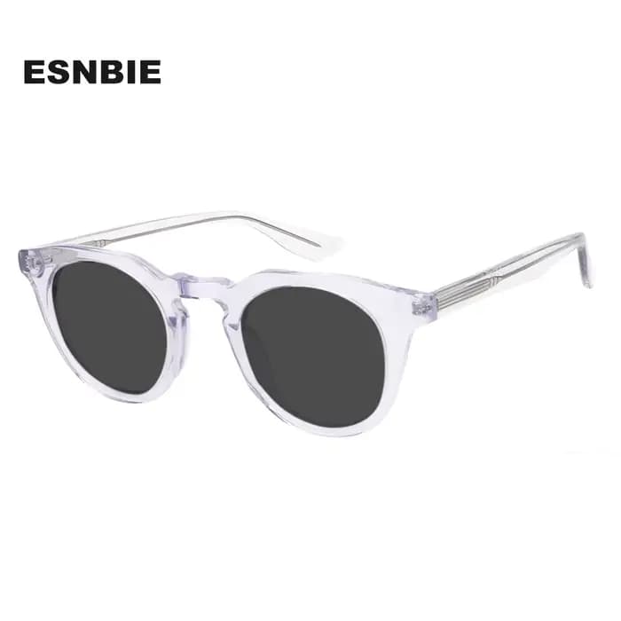 Vintage coquille de tortue lunettes de soleil pour hommes femmes rétro rond