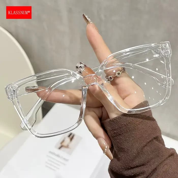 KLASSNUM – Lunettes carrées surdimensionnées tendance
