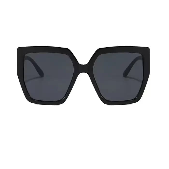 Lunettes de soleil carrées surdimensionnées Vintage pour femmes et hommes