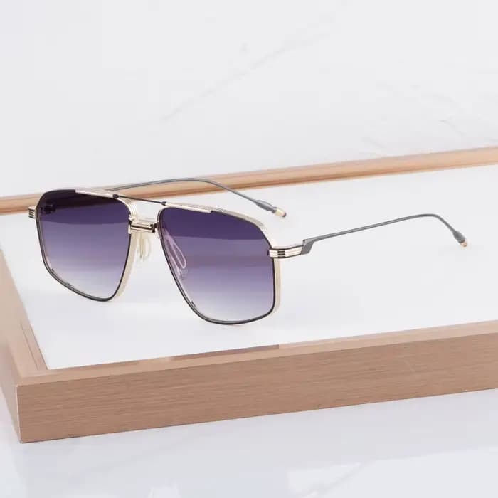 Lunettes de soleil carrées en alliage Jagger pour hommes et femmes