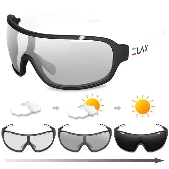 ELAX flambant neuf hommes femmes vtt photochromique lunettes de cyclisme