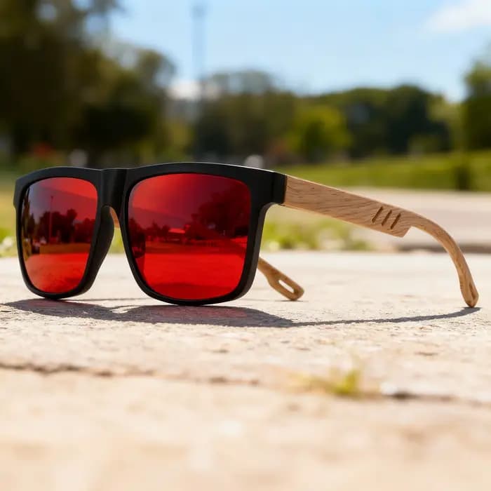Nouvelles lunettes de soleil carrées à la mode
