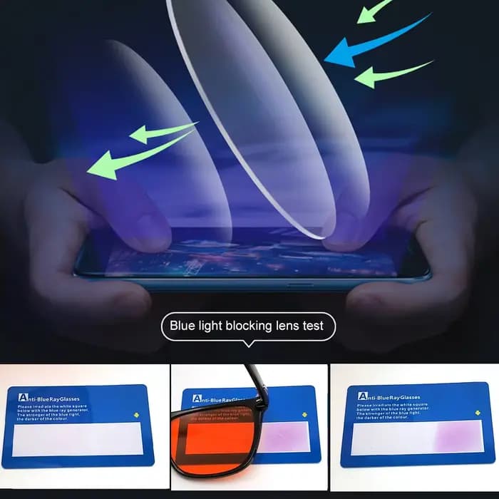 Lunettes classiques anti-lumière bleue à verres orange pour hommes et femmes, monture carrée, pour vision nocturne et protection des yeux contre les écrans.