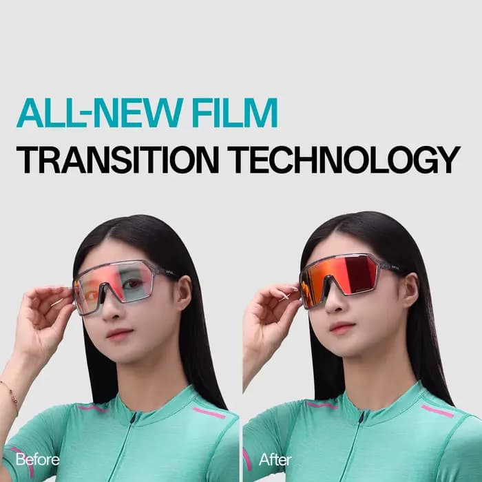 Lunettes de soleil sport photochromiques KAPVOE pour la randonnée
