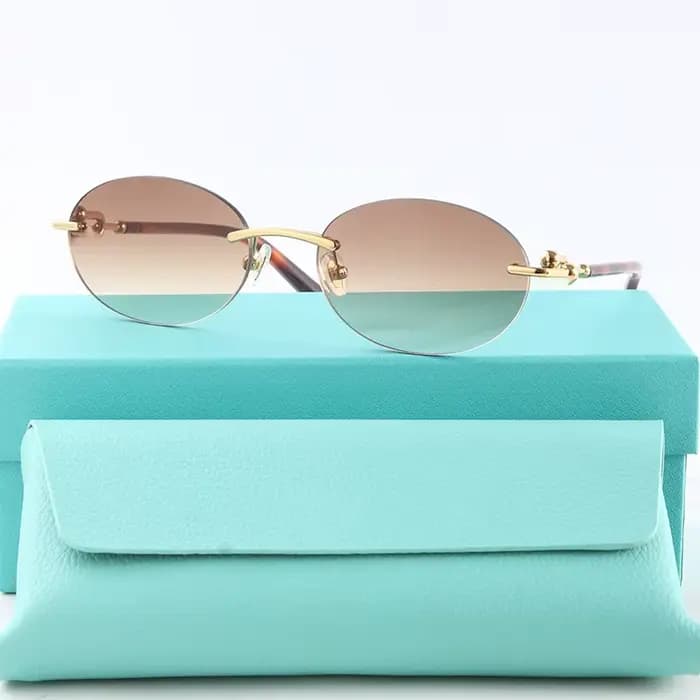 Lunettes de soleil ovales petites pour femmes