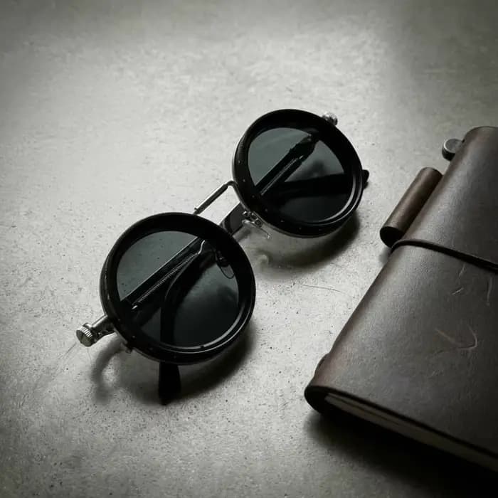 Lunettes de soleil de pêche à monture ronde avec filtre ND métallique