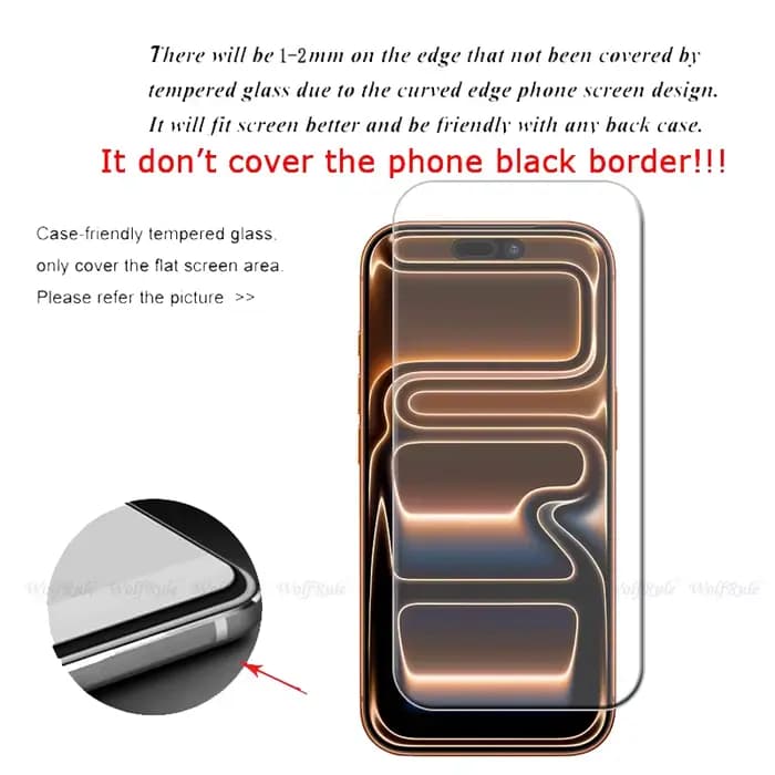 1/2/3/4 pièces pour iPhone 17 Pro Max verre iPhone 17 verre trempé Transparent clair 9H protecteur d'écran iPhone 17 Air