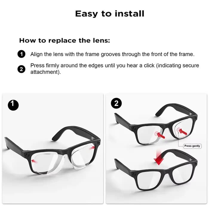 Verres RX personnalisés pour Ray-Ban Meta Wayfarer Headliner