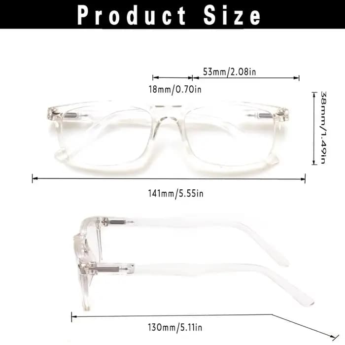 Henotin-Lunettes Presbytes Transparentes et Confortables