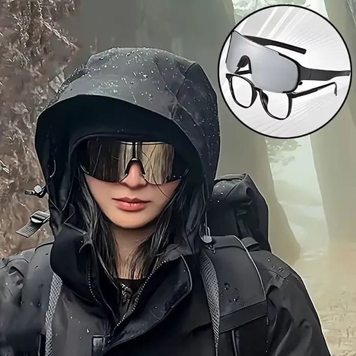 Lunettes de cyclisme couverture sur myopie Prescription