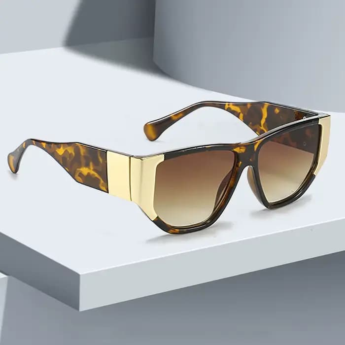 Lunettes de soleil colorées à la mode pour femmes et hommes