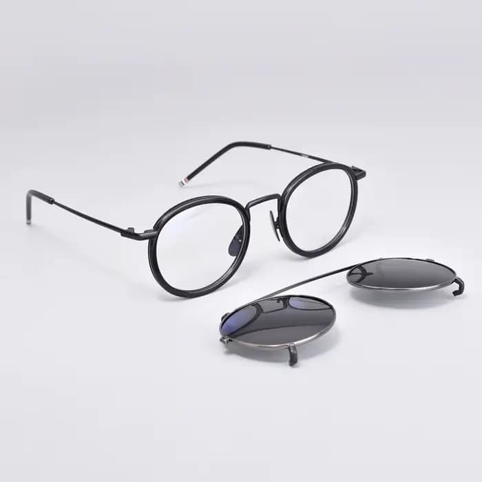 THOM Anti lumière bleue femmes hommes pince sur lunettes de soleil Roud optique