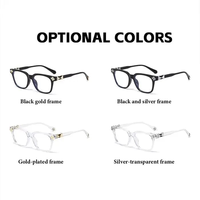 Nouvelles lunettes anti-lumière bleue surdimensionnées pour femmes 2026 avec décorations en strass
