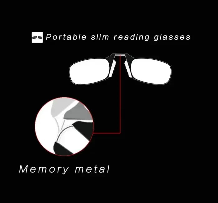 Lunettes de lecture portables Antarcréinitialisation pour hommes et femmes