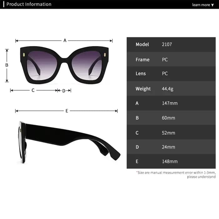 RUOBO – lunettes De soleil Vintage pour femmes