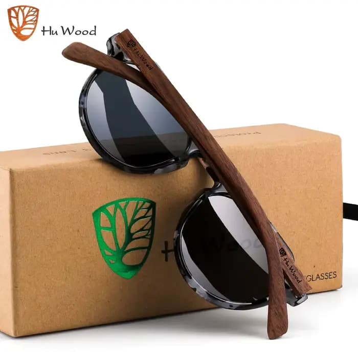 Lunettes de soleil HU WOOD pour hommes et femmes