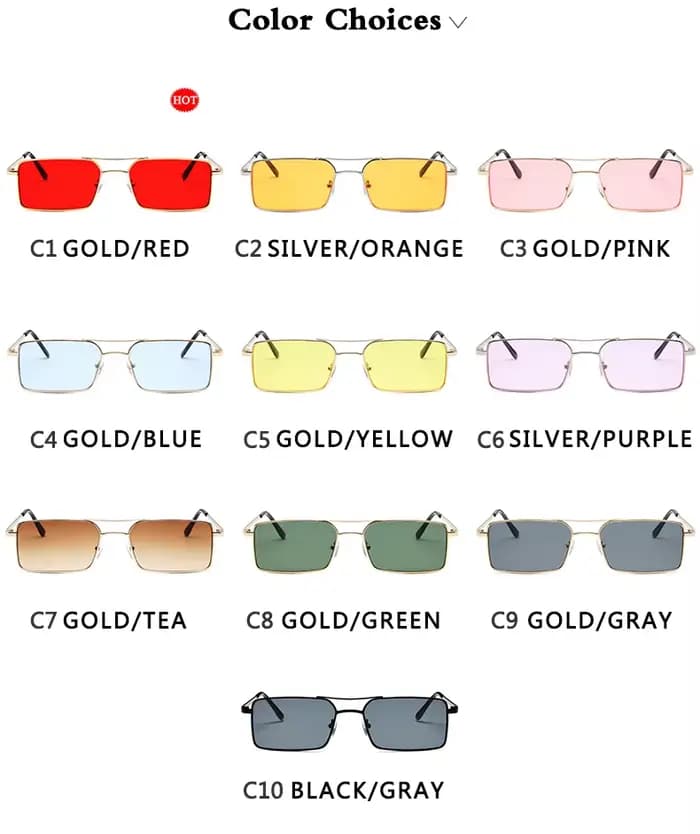 Lunettes De soleil rétro classiques pour femmes